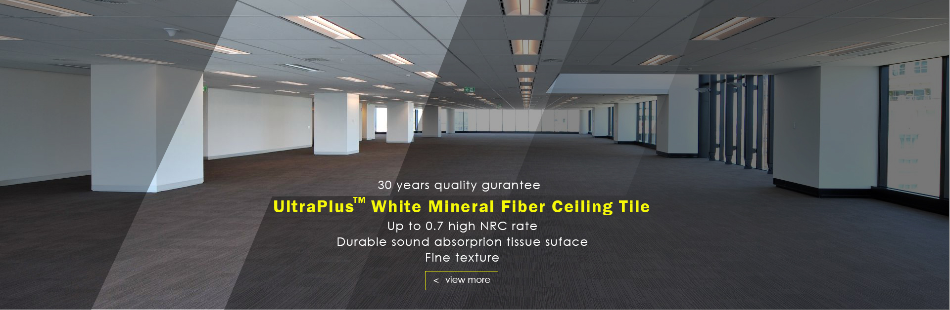 Ultima mars peakview Mineral fiber ceiling tile