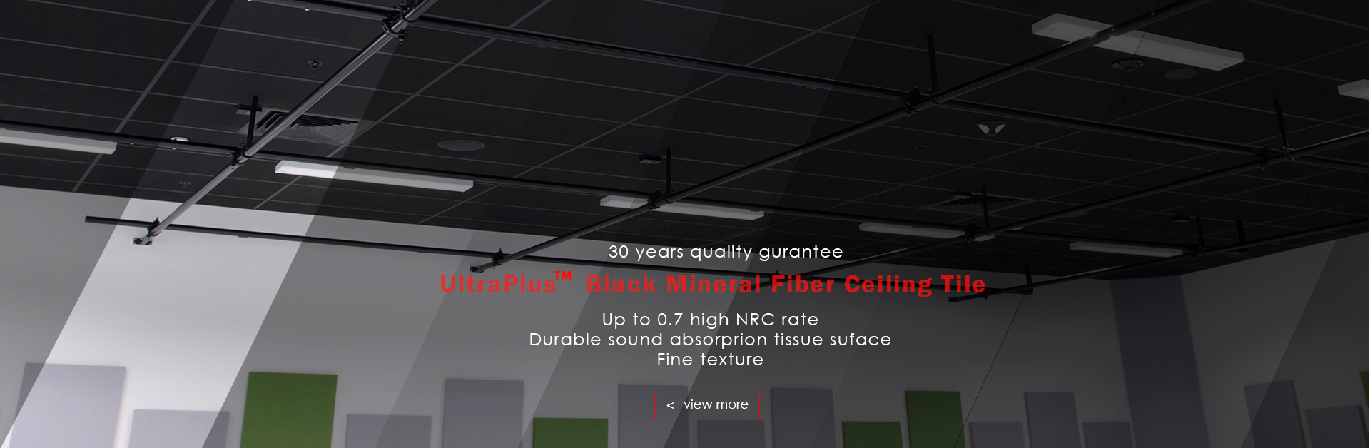 Ultima mars peakview Mineral fiber ceiling tile