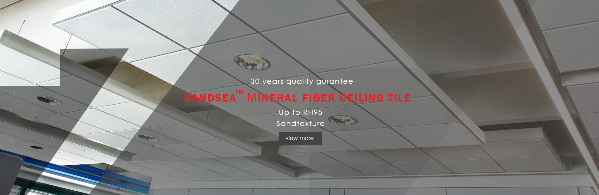Sandsea  Mineral fiber ceiling tile